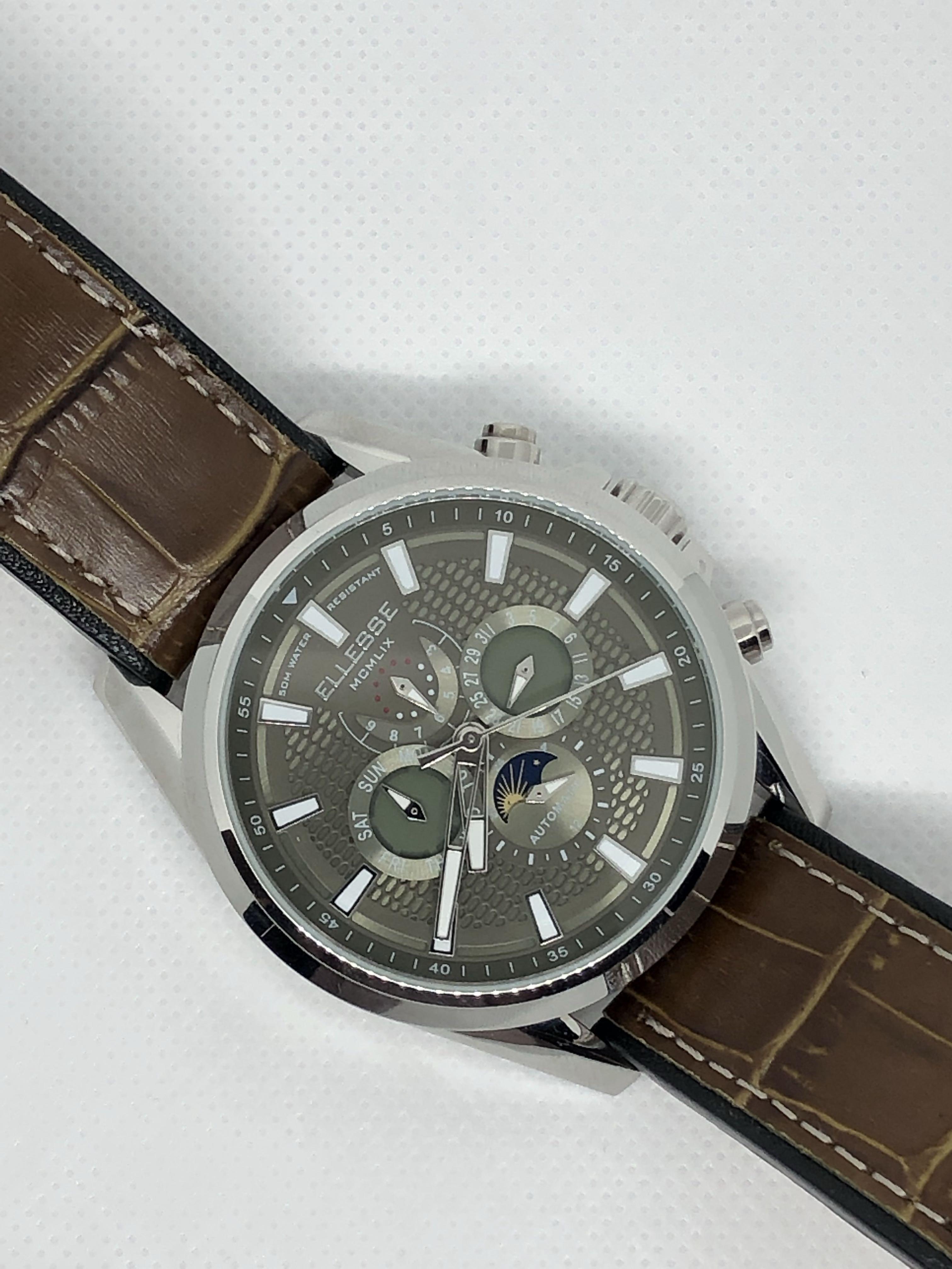 Ellesse MCMLIX Leather watch