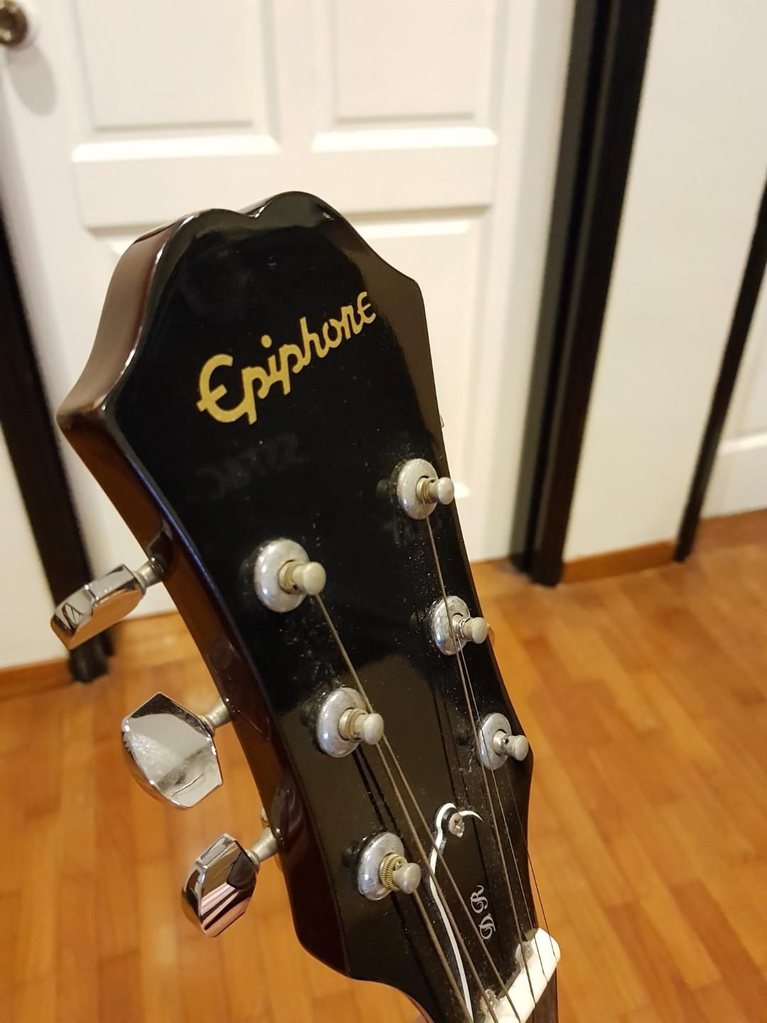 EpIphone Guitar, Hobbies & Toys, Music & Media, Musical Instruments on ...