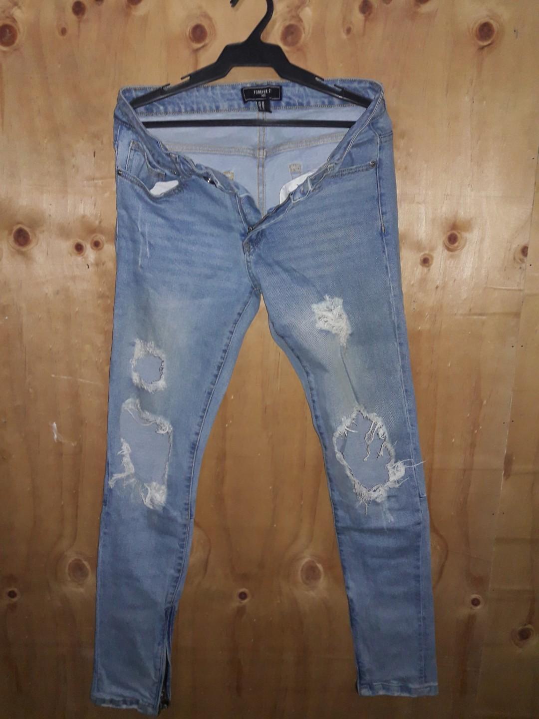 forever 21 zipper pants