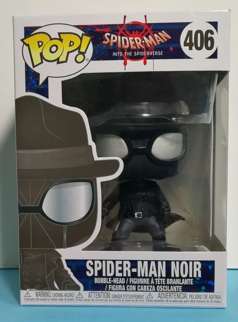 Funko Pop SPIDER-MAN NOIR (Into The Spiderverse), Hobbies & Toys,  Collectibles & Memorabilia, Fan Merchandise on Carousell