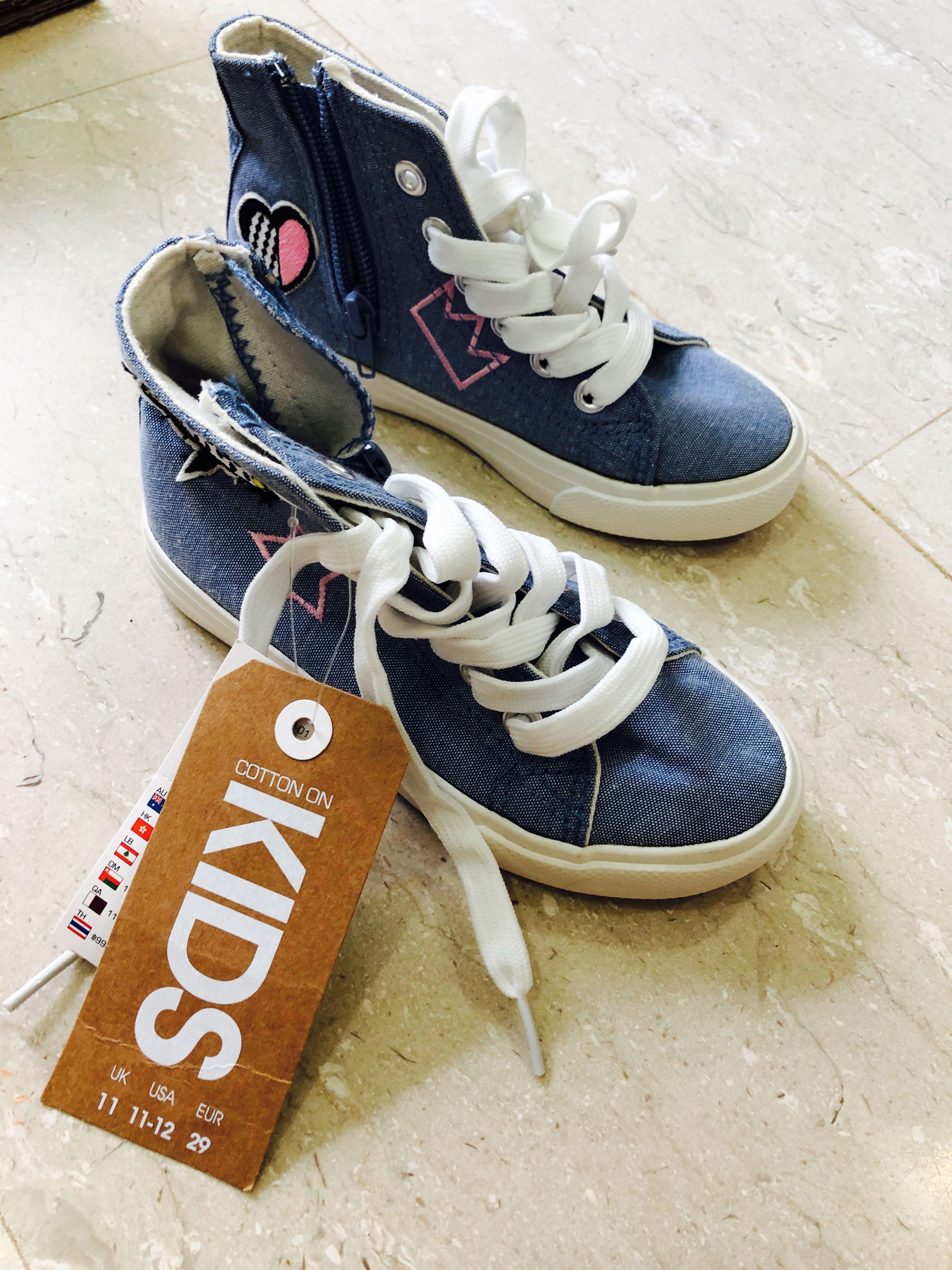 Girl Shoes cotton On size Uk 11 US 11 12 Babies Kids Babies Kids Fashion on Carousell