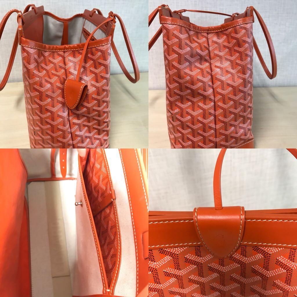 GOYARD Goyardine Bellechasse PM Orange 1229369