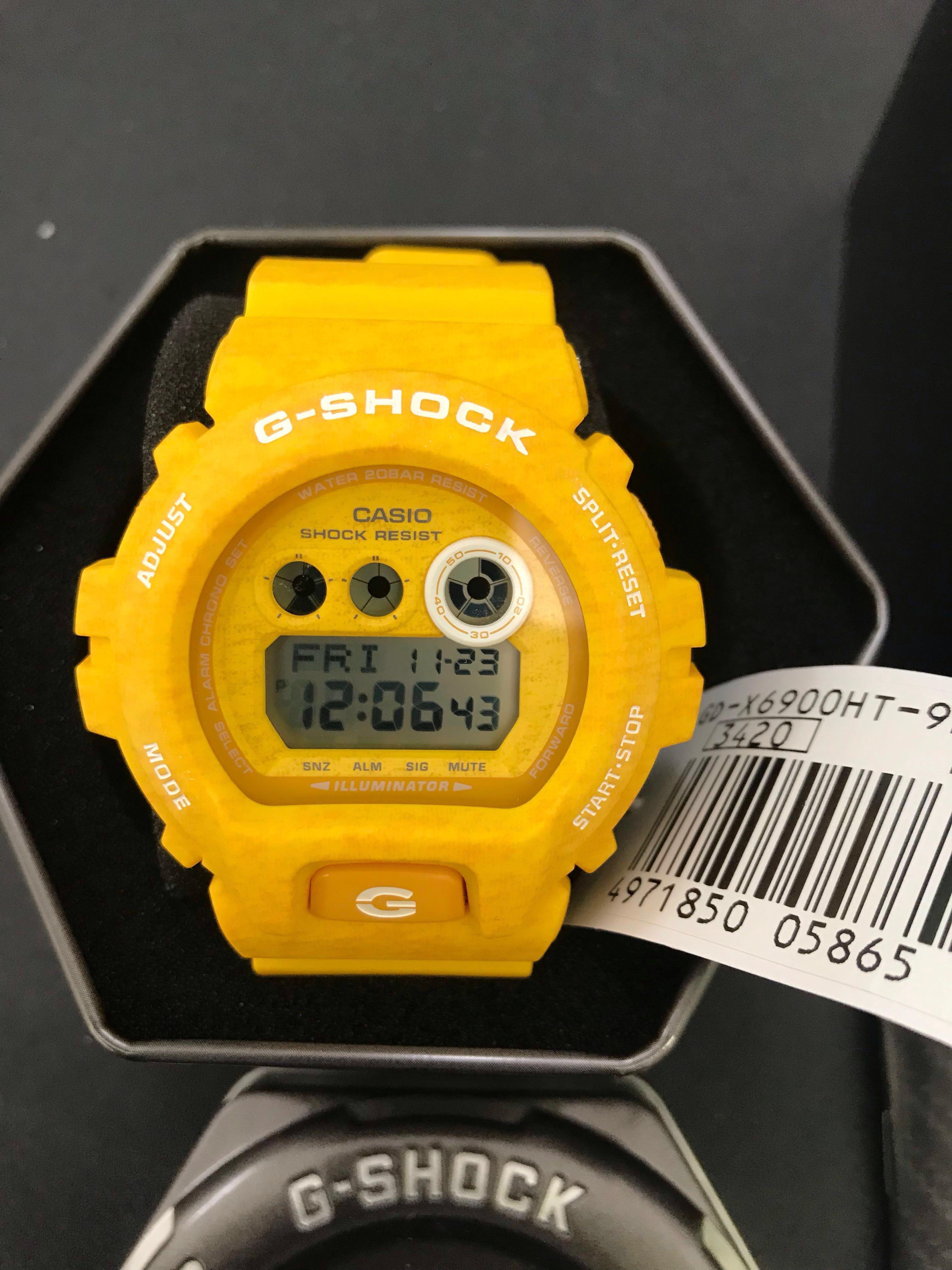 G-SHOCK GDX 6900 HT-9 YELLOW CUN, Men's Fashion, Watches ...