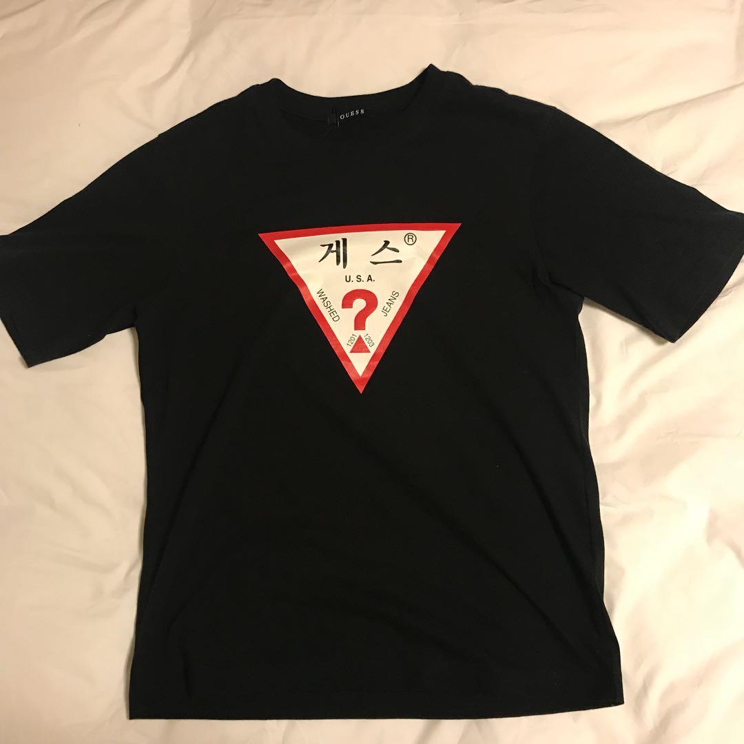 Guess tee korea hotsell
