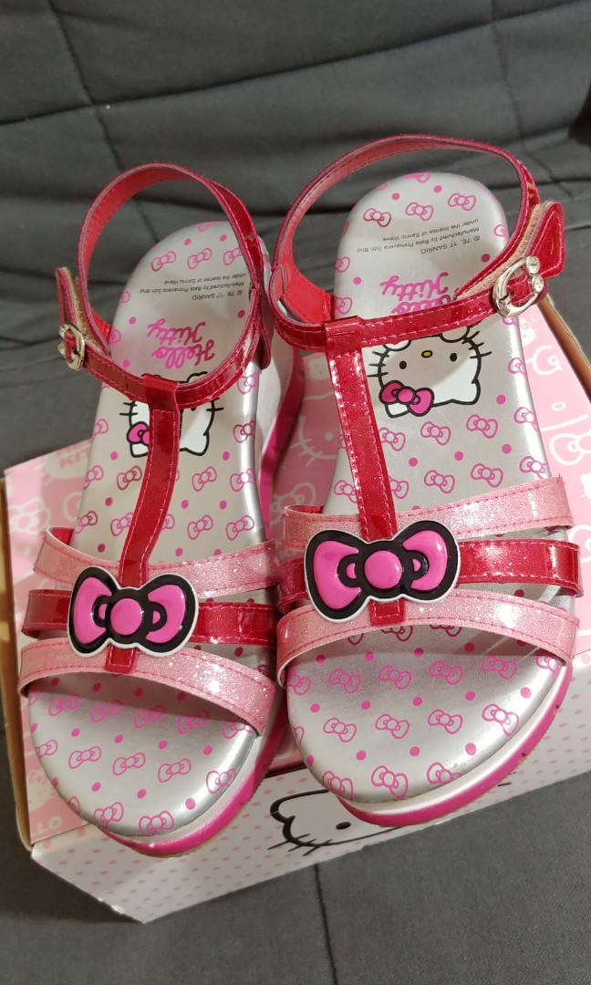 Hello Kitty Cartoon Harajuku Flip Flops Women Platform Shoes Summer Fashion  Leisure High Heels Slippers Ladies Y2k Girls Shoes - Walmart.com