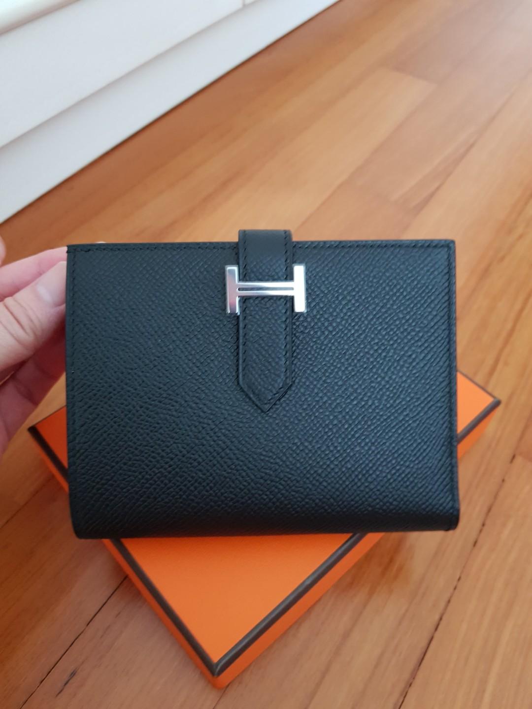 Hermes Bearn Compact Wallet, Luxury 