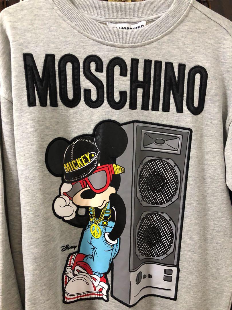 Moschino mickey mouse sweater discount