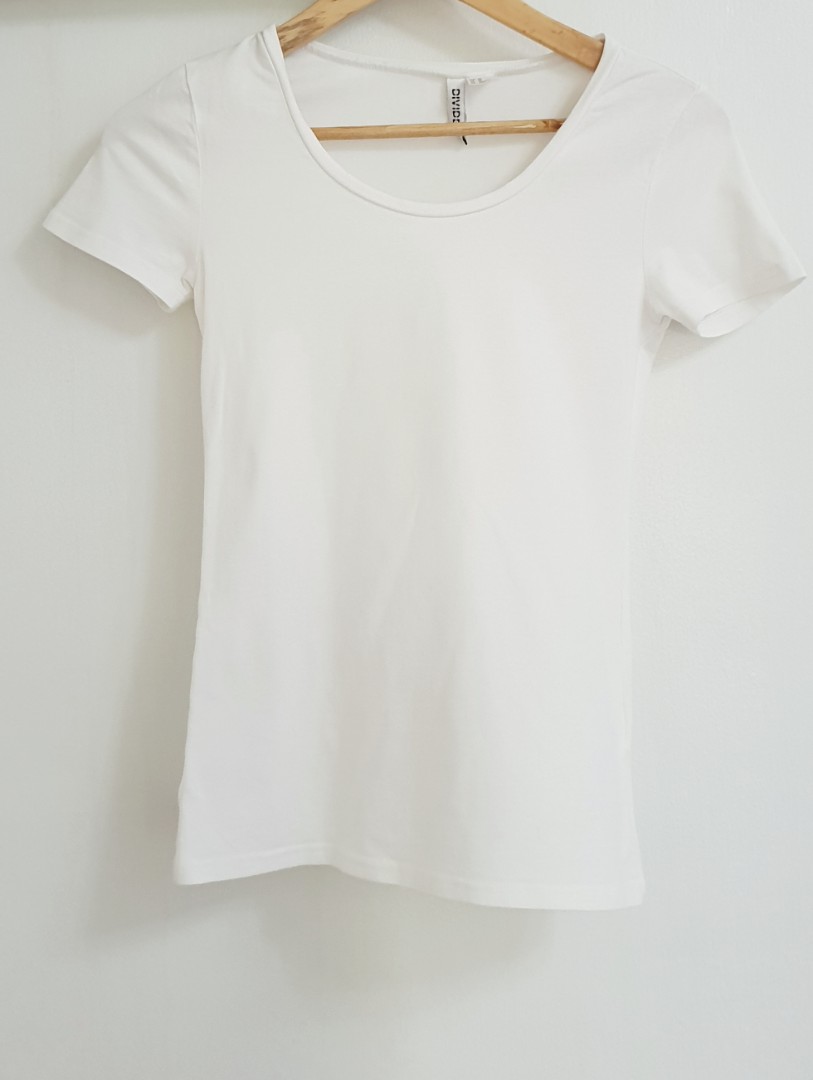 H&m plain white shirt clearance