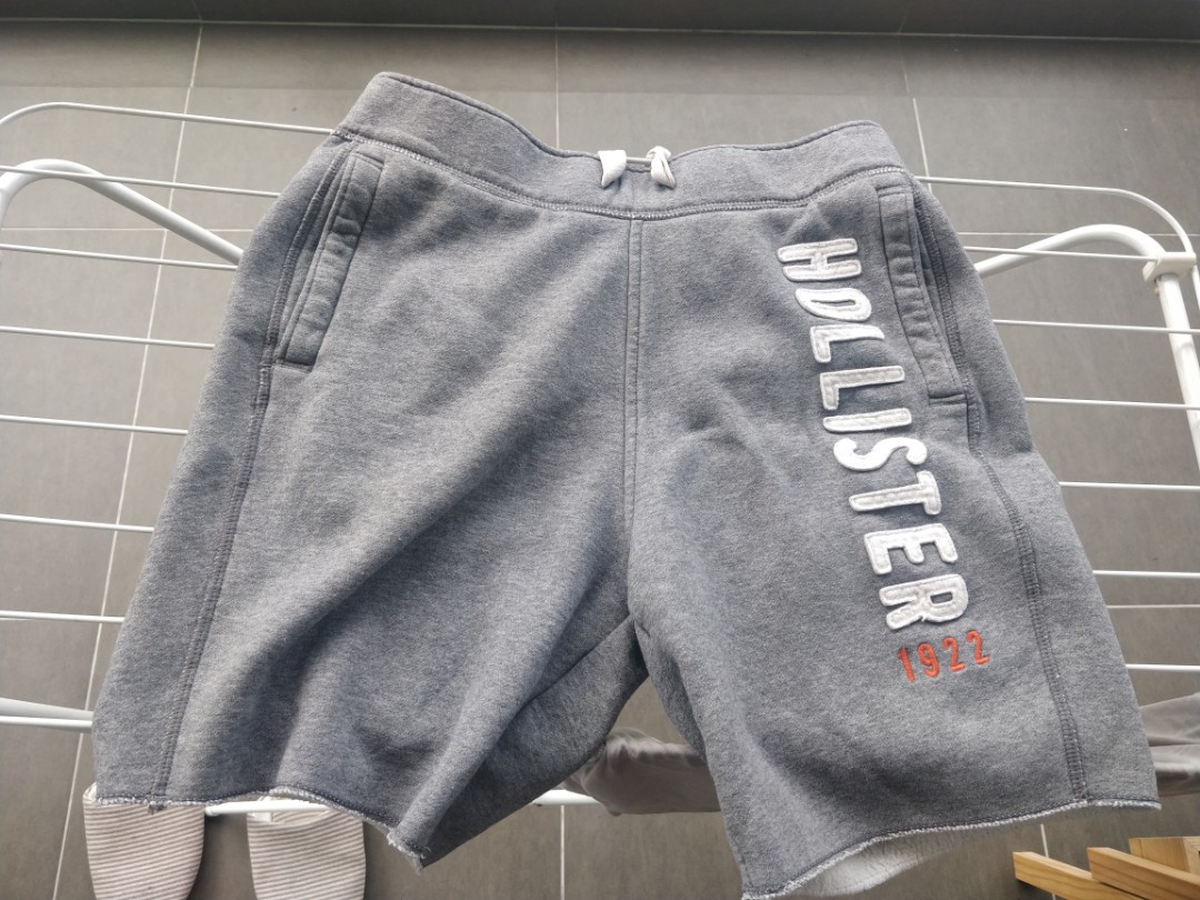 Hollister men shorts grey a\u0026f 