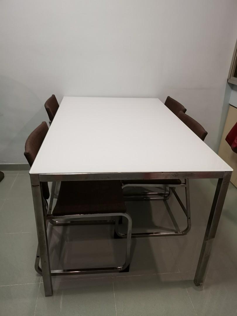 Ikea Dining Table Chairs Furniture Tables Chairs On Carousell