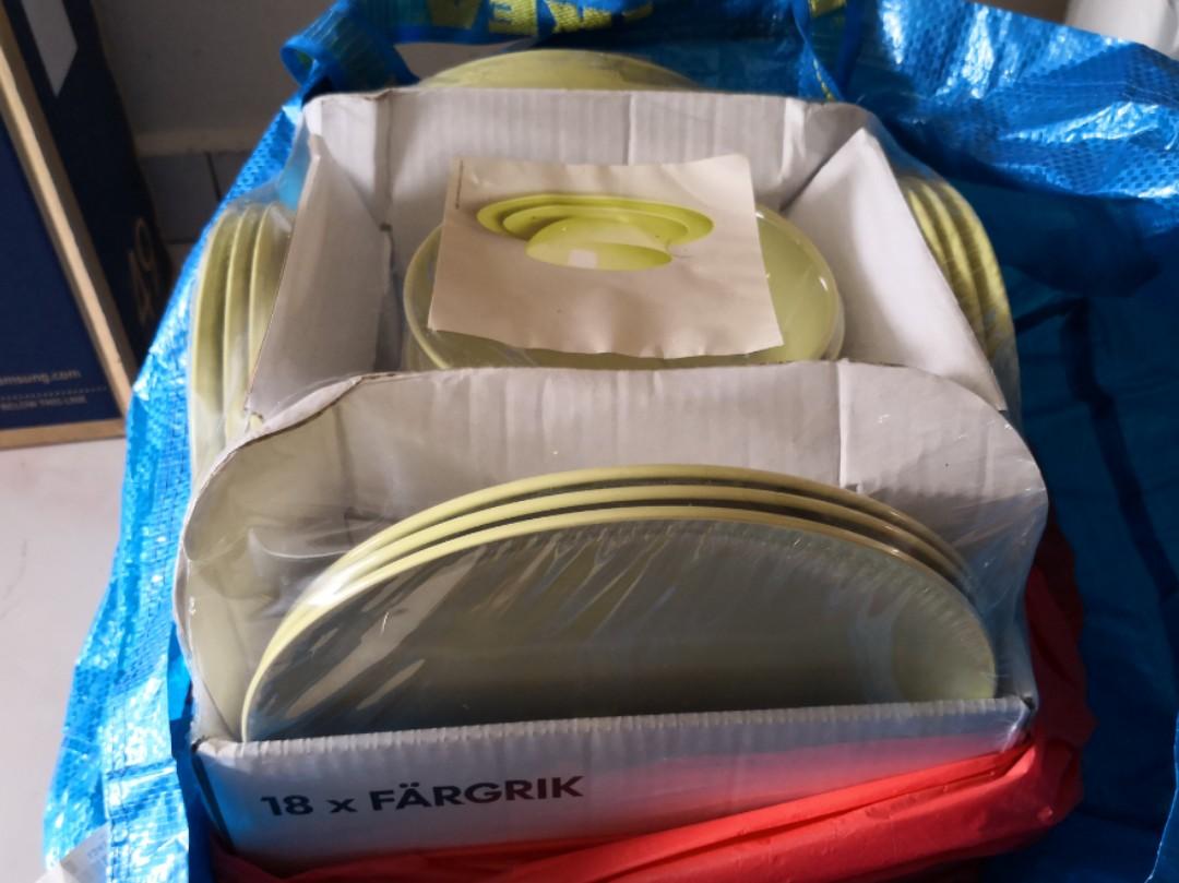 IKEA Fargrik 18 dinnerware set, Furniture & Home Living, Kitchenware
