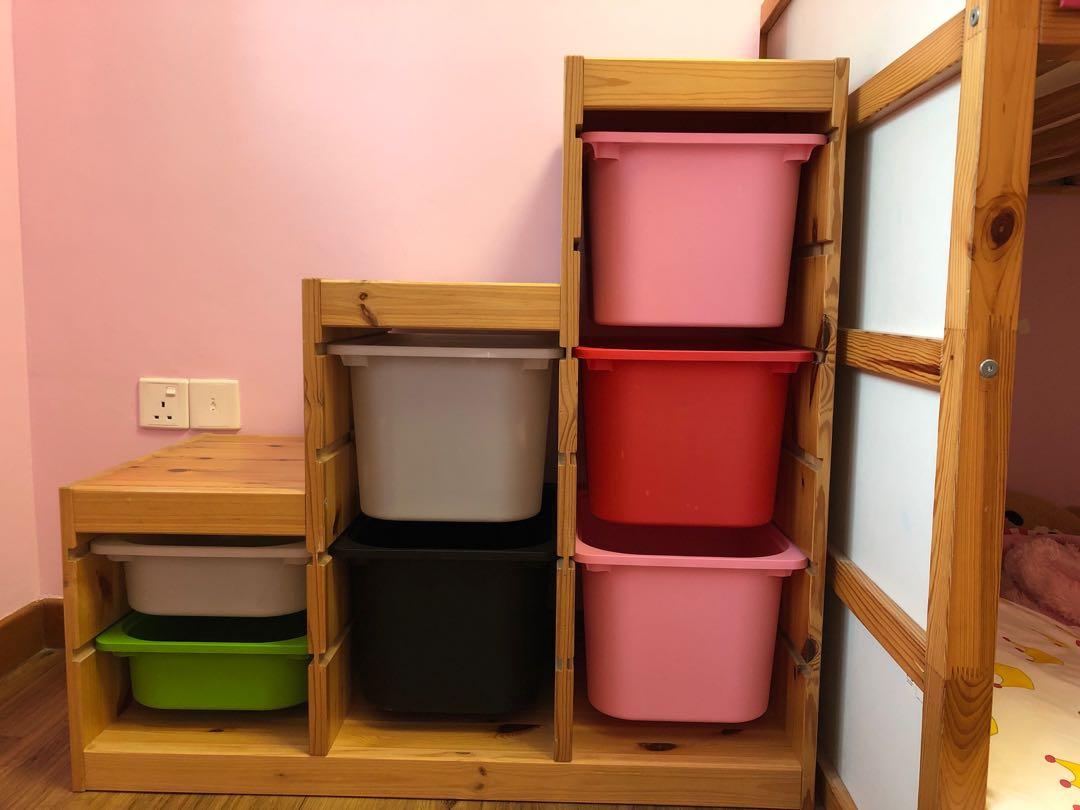 Ikea Trofast Storage Furniture Shelves Drawers On Carousell