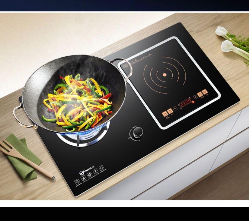 Induction cum gas hot sale stove
