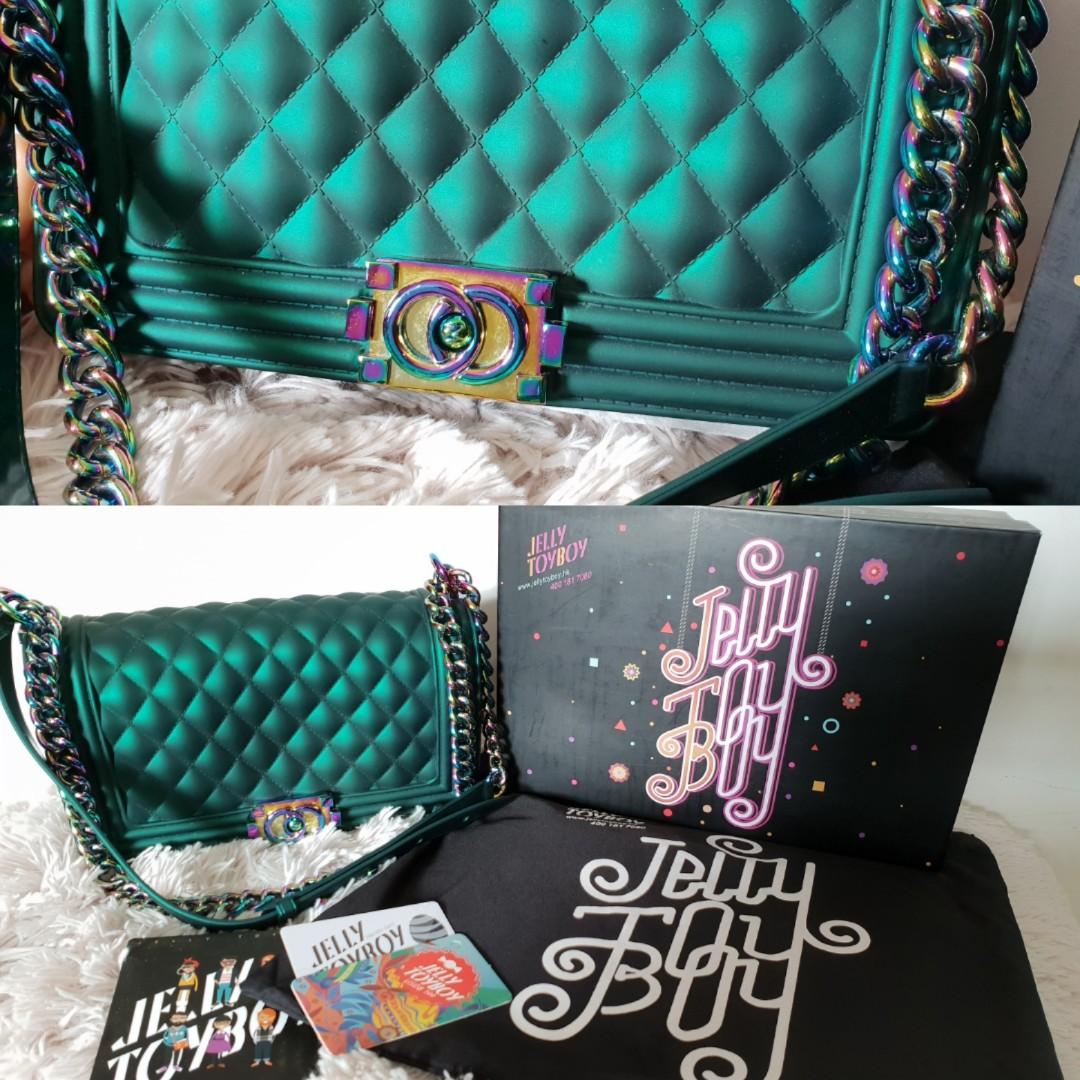 Jelly Toyboy, Women's Fashion, Bags & Wallets, Cross-body Bags on Carousell