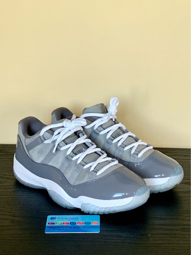 jordan 11 retro low cool grey