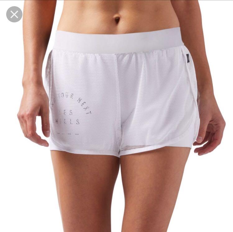 White mesh cheap shorts men's