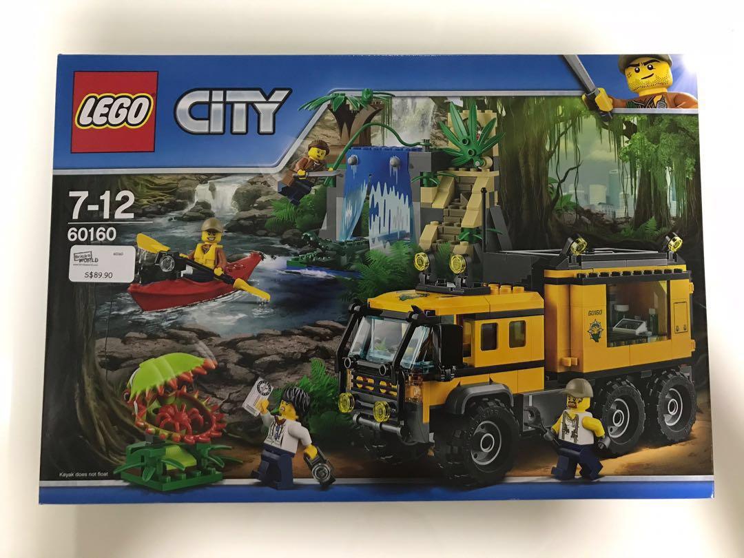 lego city 60160 jungle mobile lab