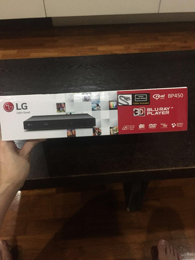 LG Blu Ray Player, TV & Home Appliances, TV & Entertainment, Blu-Ray ...