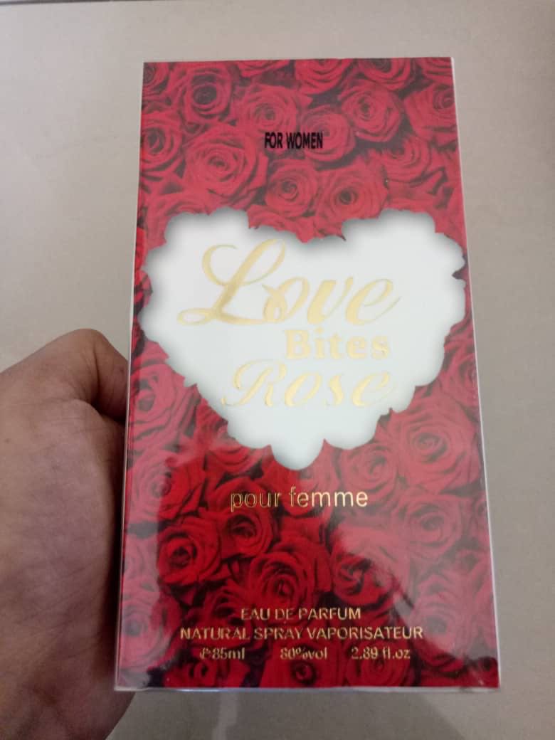 Love bites rose perfume store