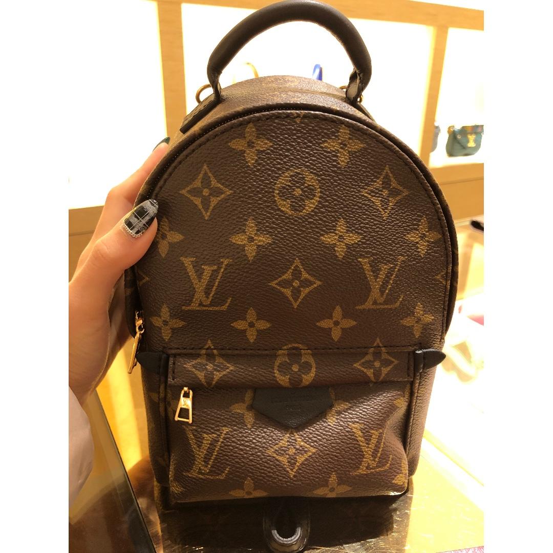 LV PALM SPRING REVERSE MONOGRAM BACKPACK, Luxury, Bags & Wallets on  Carousell