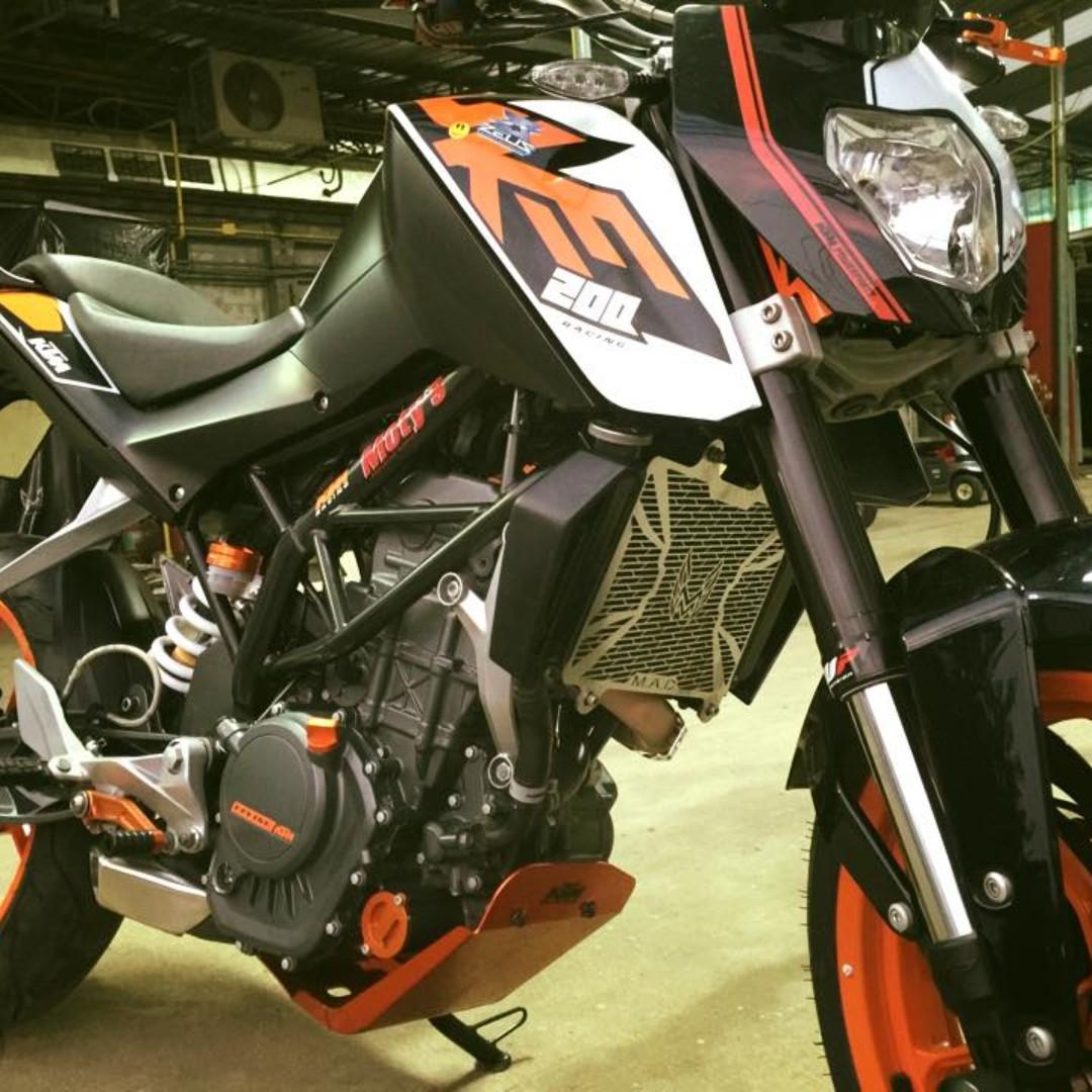 M.A.D. Singapore KTM Duke 125 200 2013 2014 2015 2016 2017 2018 2019 ...