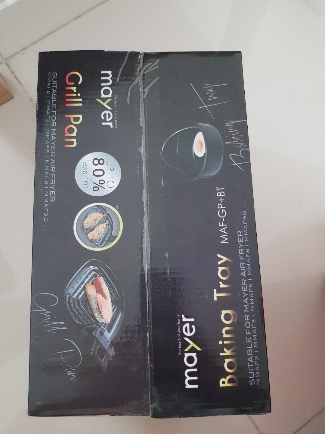 Mayer Baking tray for air fryer, TV & Home Appliances, Kitchen