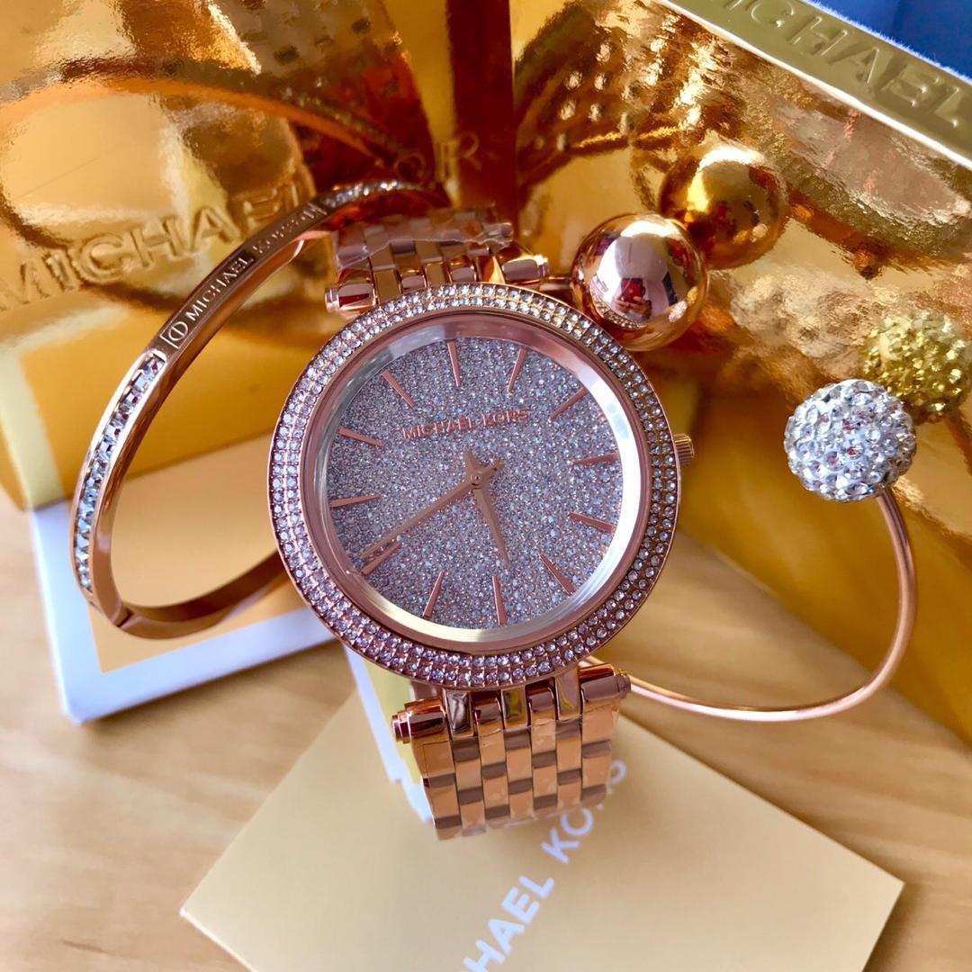 Michael Kors MK3439 Luxury Rose Gold Ladies Wrist Watch 39mm on OnBuy
