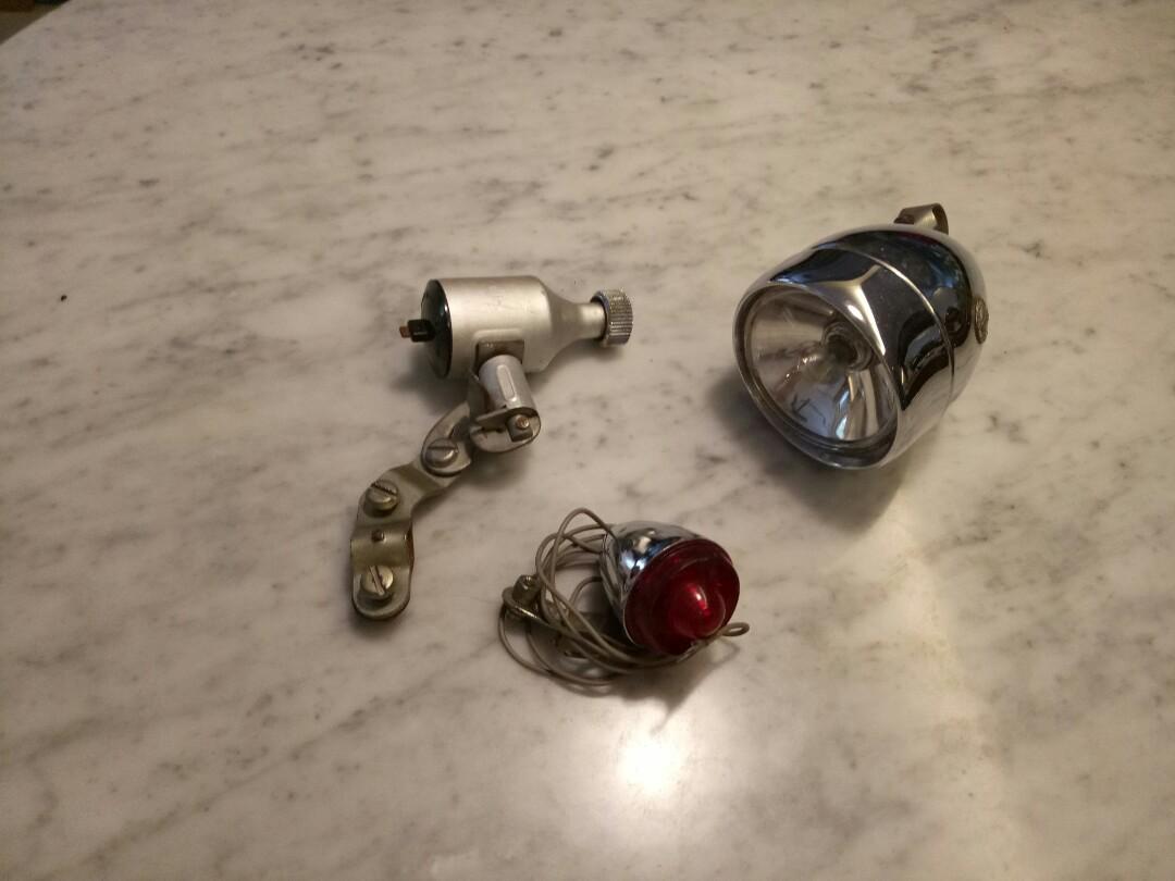 vintage bicycle lamp
