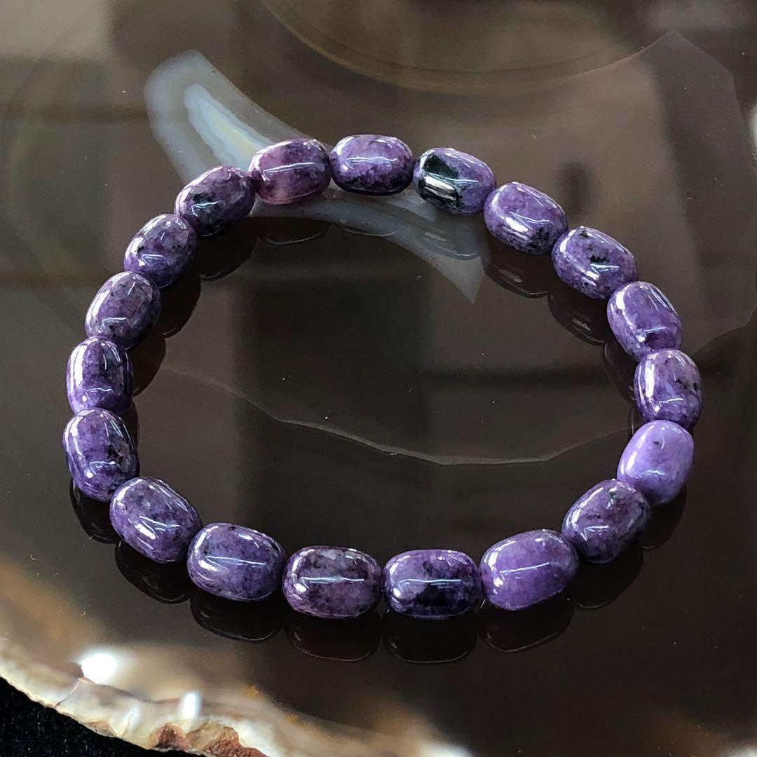 Plus Value Sugilite Bracelet  Protection from Negativity  Reiki Crystal  Chakra Aura Healing for Men Women Unisex Beads Size 10mm Jute Bag   Amazonin Jewellery