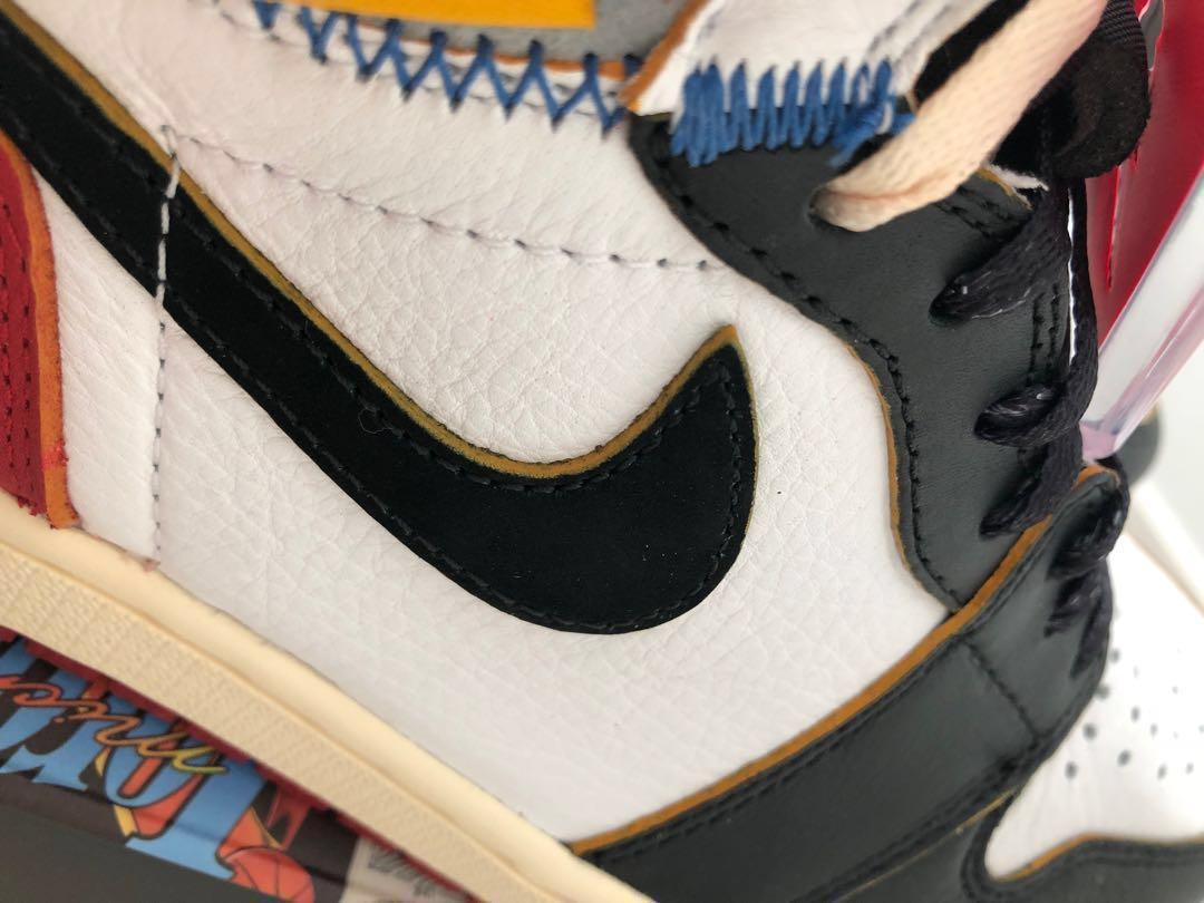 air jordan 1 union la black toe