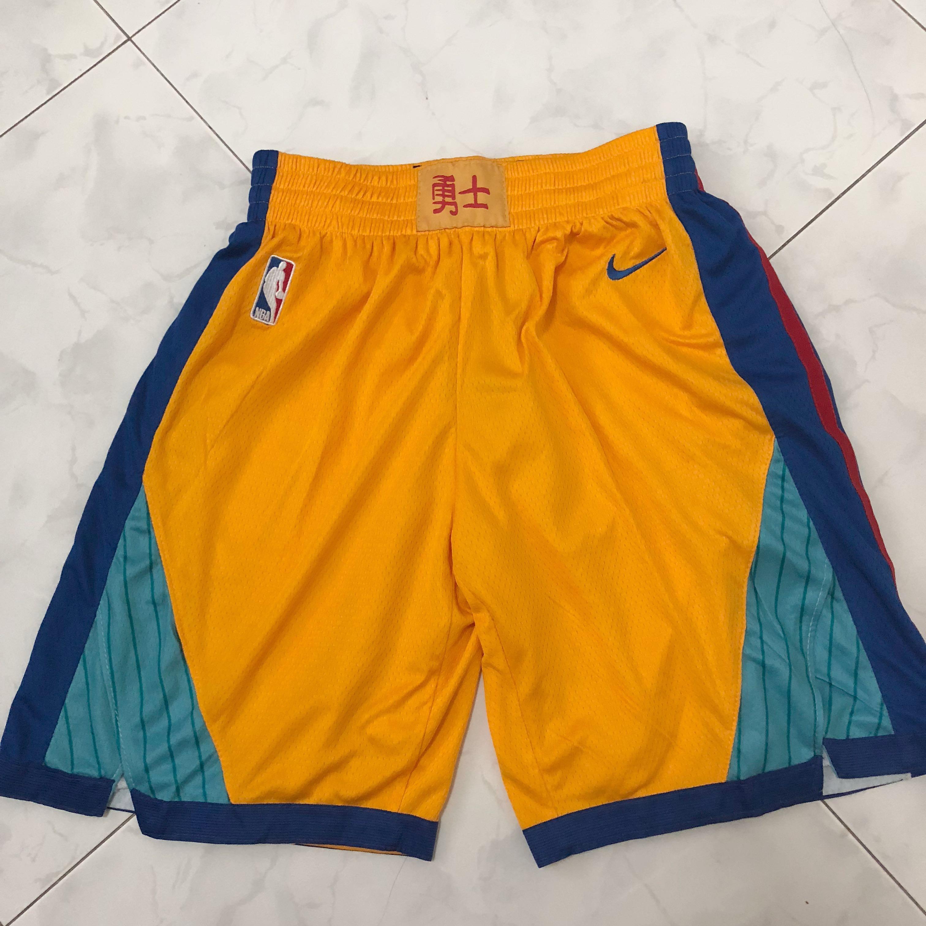 nba warriors shorts