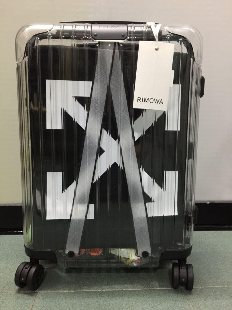 rimowa off white black