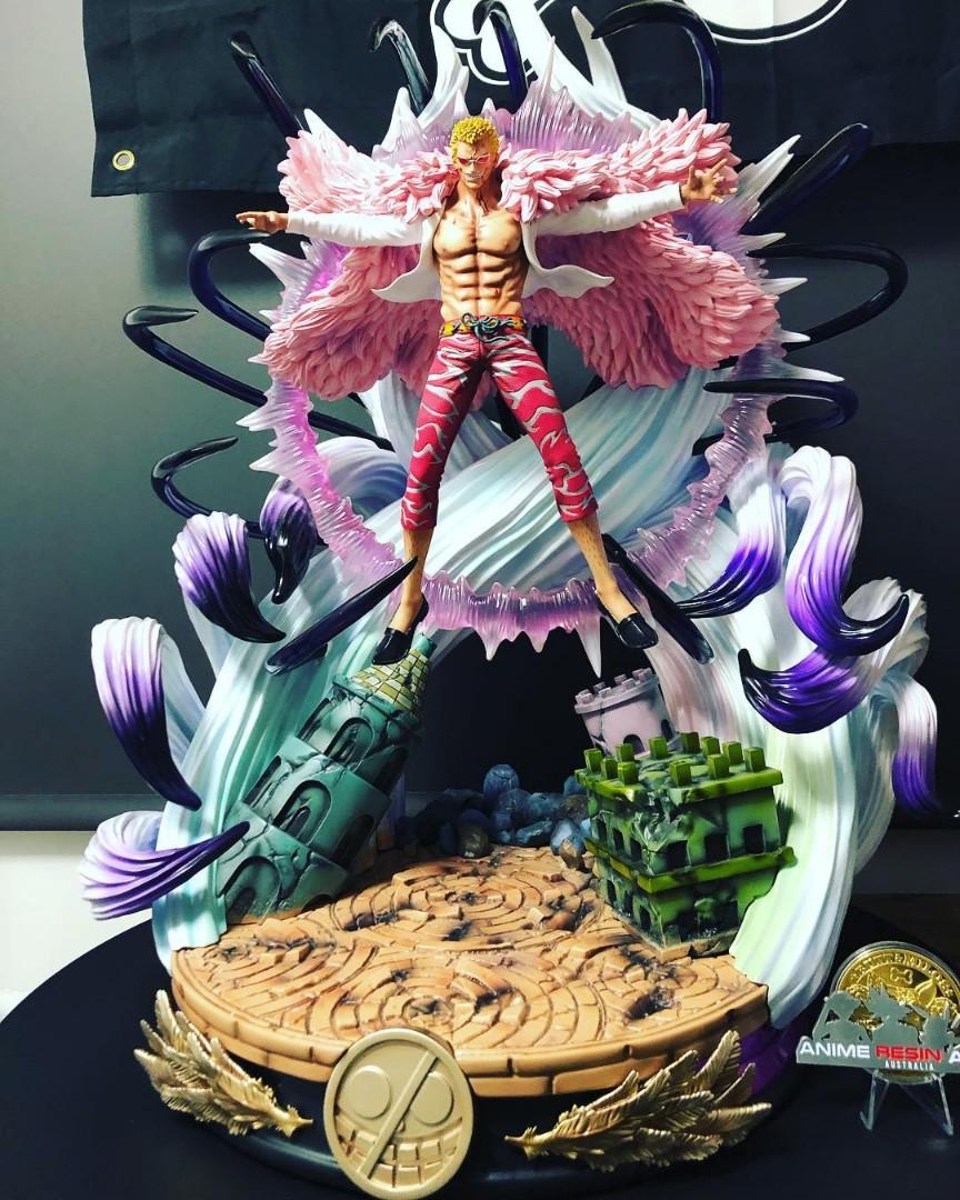 One Piece Resin Statue Doflamingo Haki Awakening, Hobbies & Toys, Toys