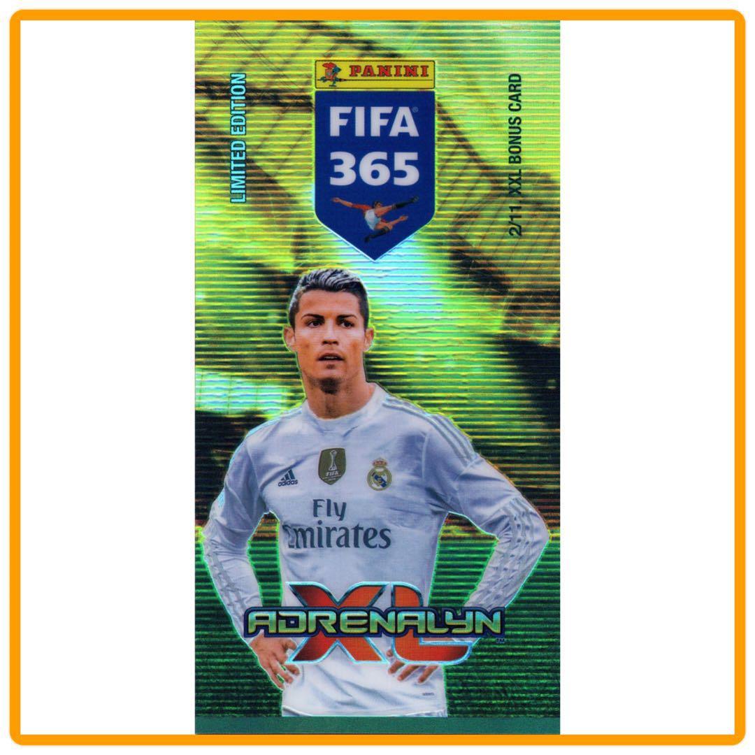 Panini Adrenalyn XXL FIFA 365 Cristiano Ronaldo Limited Edition Bonus ...