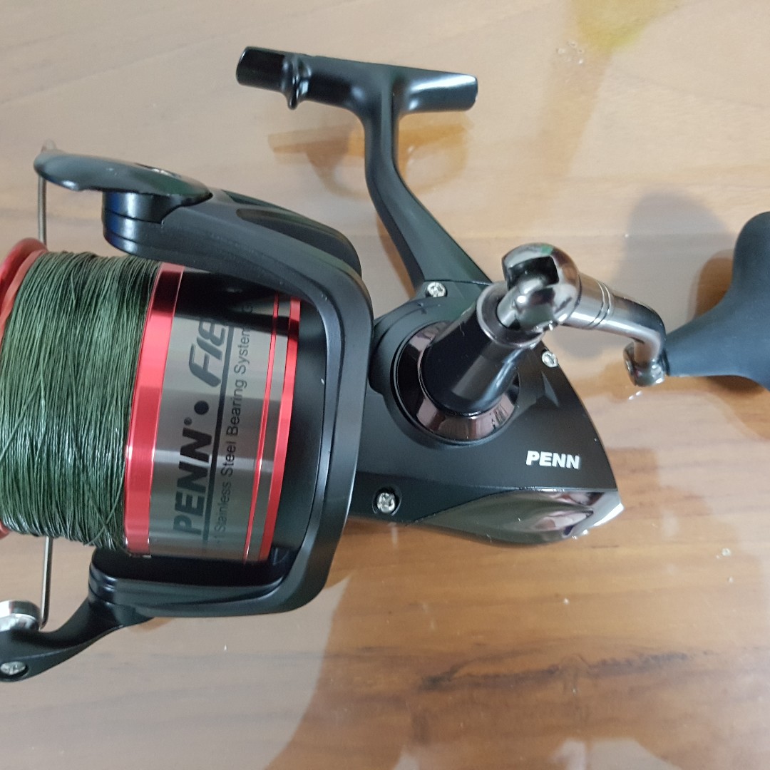 Penn Fierce 8000 Saltwater Spinning Reel, Sports Equipment, Fishing on  Carousell