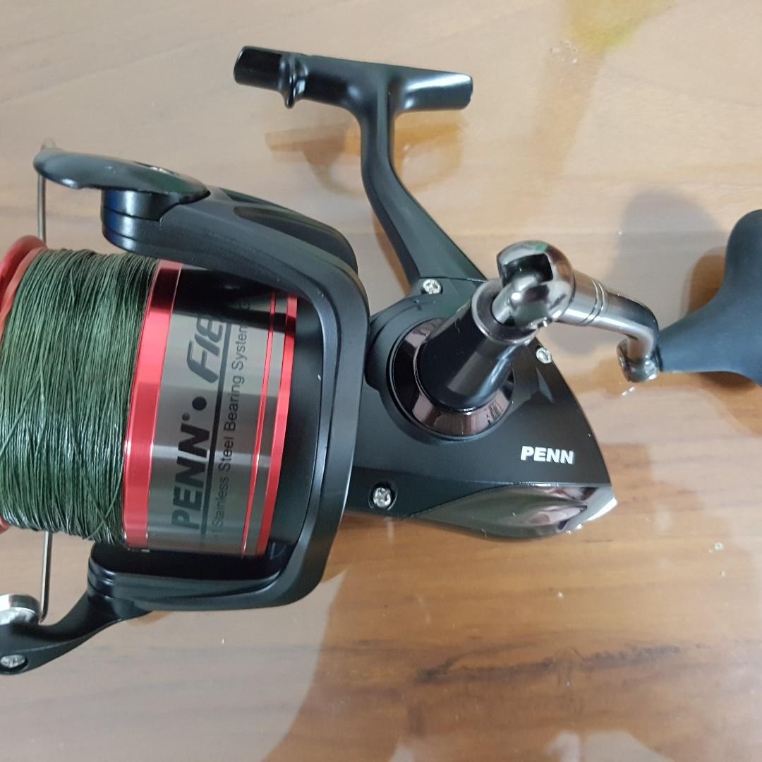 Penn Fierce 8000 Saltwater Spinning Reel, Sports Equipment, Fishing on  Carousell