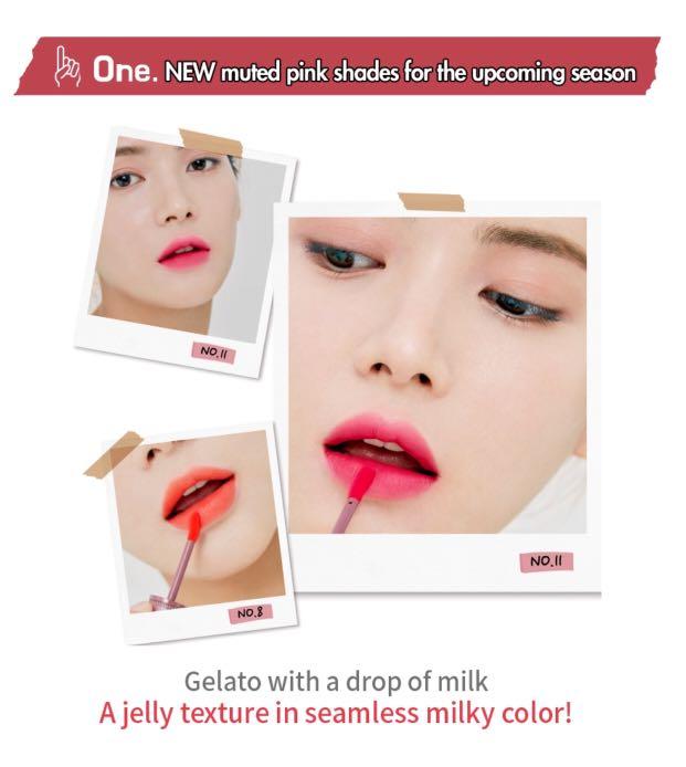 Peripera Ink The Gelato #12 Mix Berry Yoghurt Pink, Beauty & Personal ...