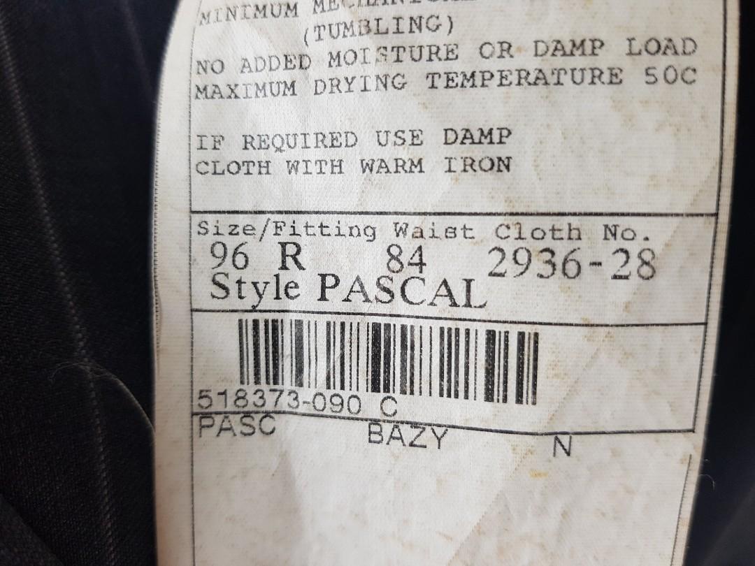 96r on sale suit size