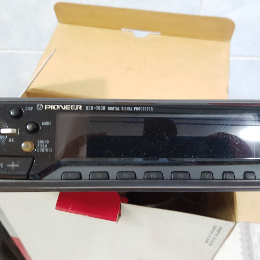 Pioneer Car Stereo Model DEQ 7600, Car Accessories, Electronics