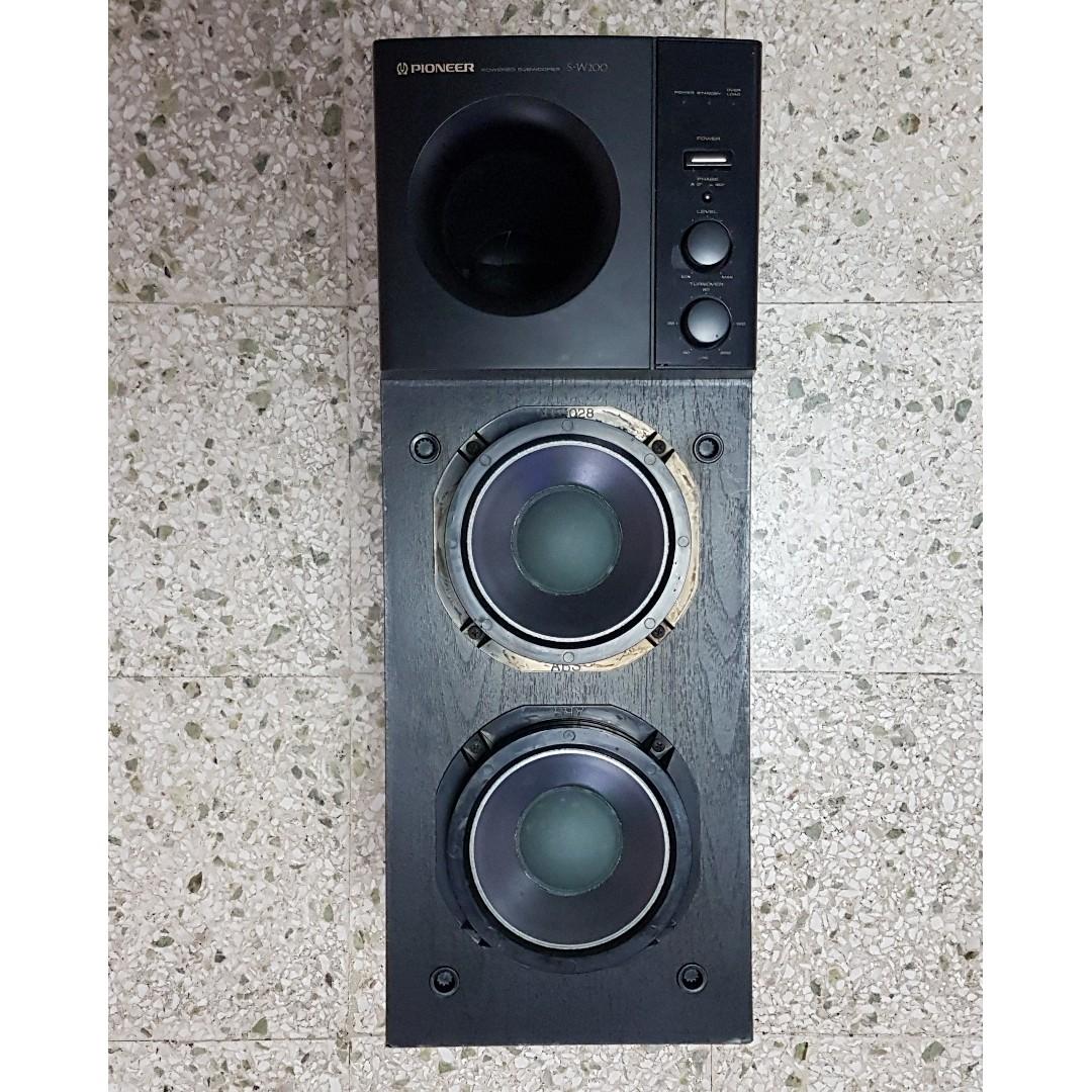 Pioneer sw top 200 subwoofer