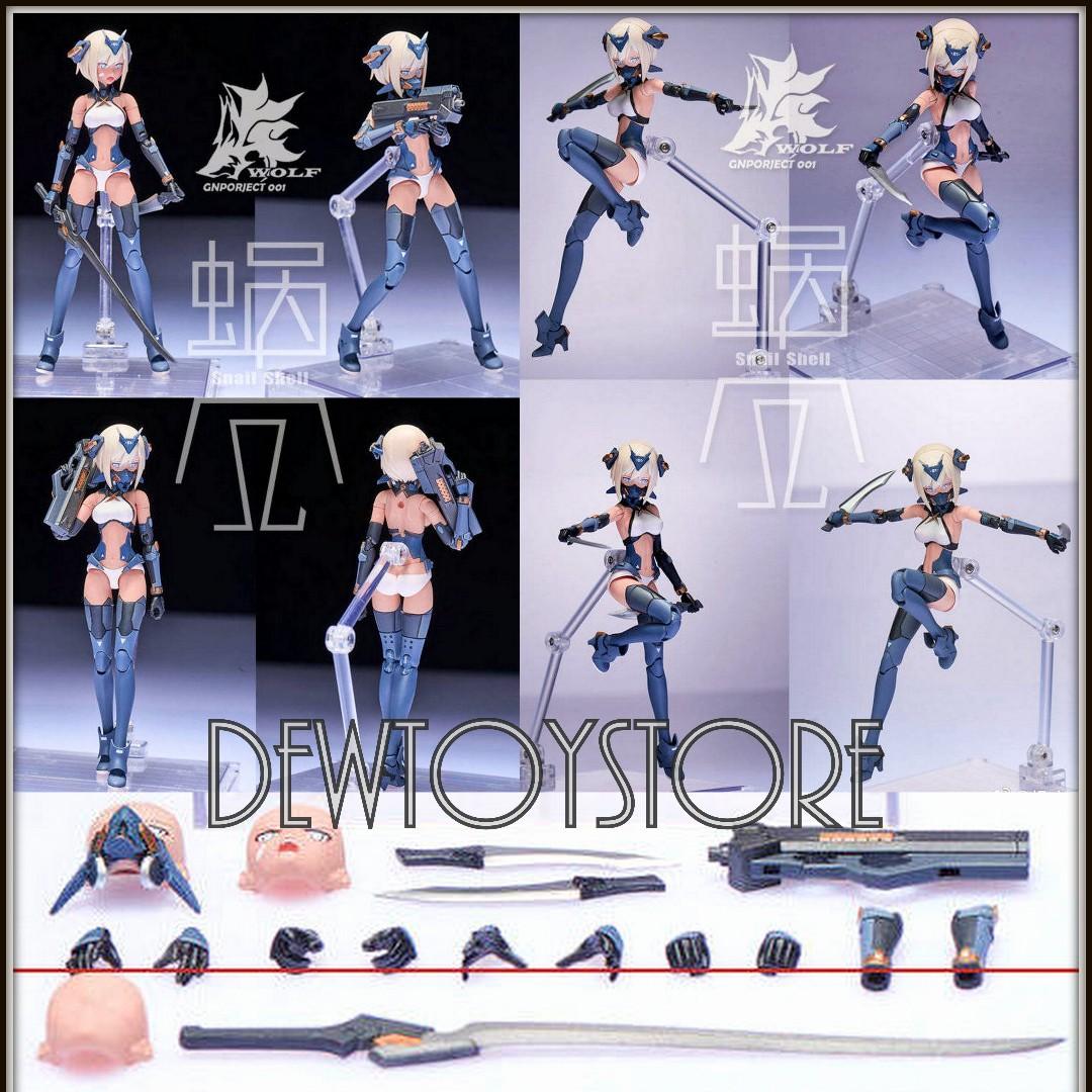 Get Wallpaper In Stock Snail Shell Gn Project 001 Wolf 1 12 Scale Frame Arms Free HD