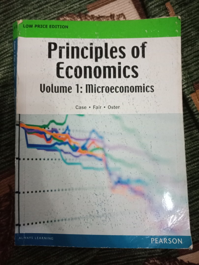 Principles of Economics Volume 1: Microeconomics by Case, Fair and Oster, Hobbies &amp; Toys, Books ...