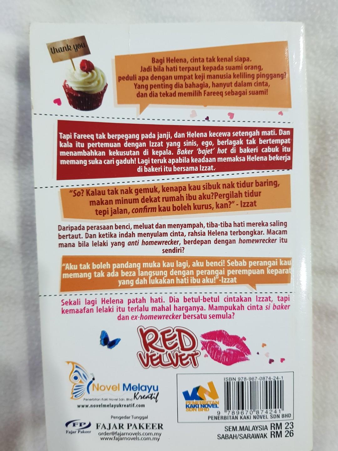 Red Velvet Tv Series Adaptation Acik Lana Books Stationery Fiction On Carousell
