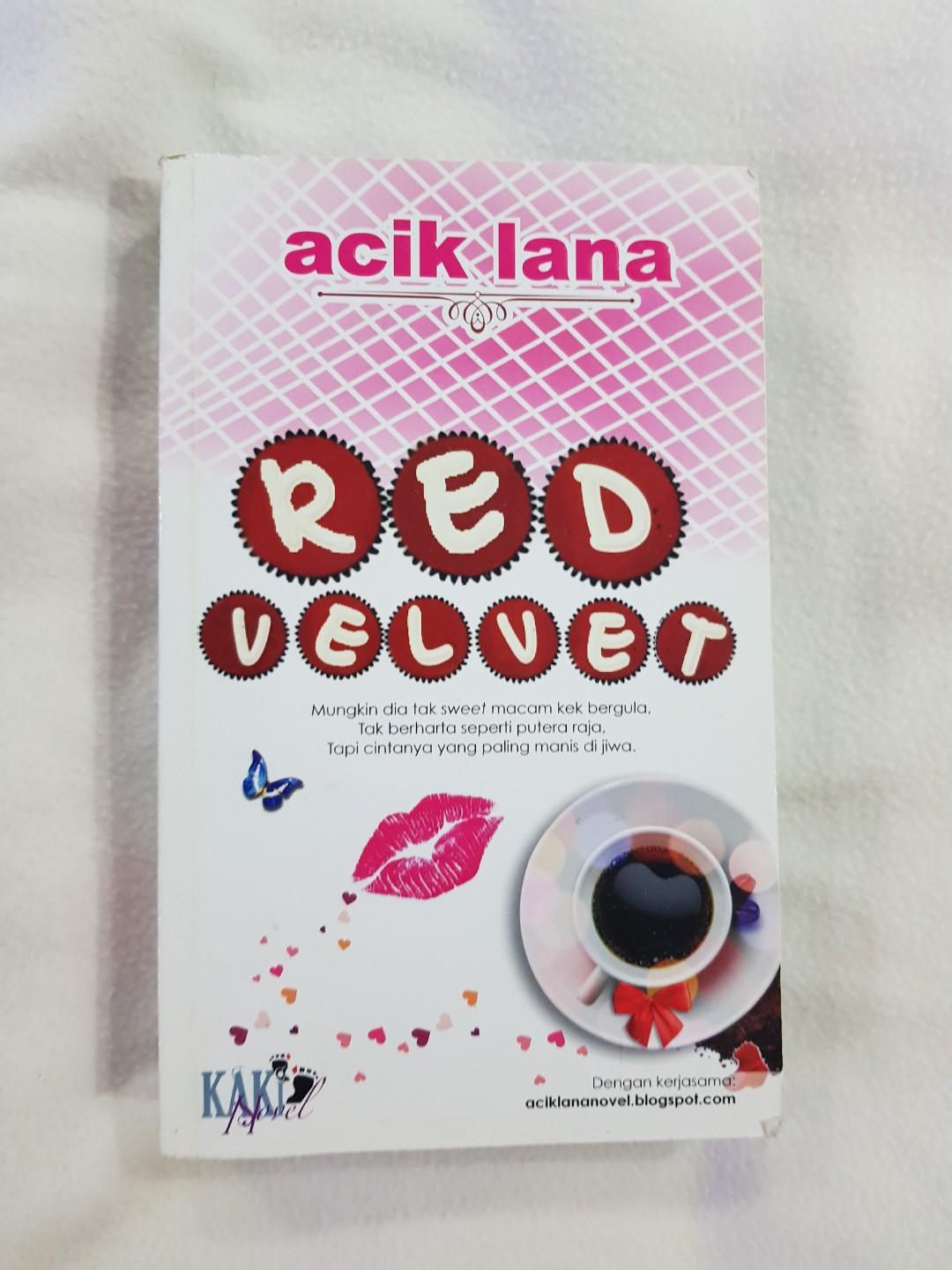 Red Velvet Tv Series Adaptation Acik Lana Books Stationery Fiction On Carousell
