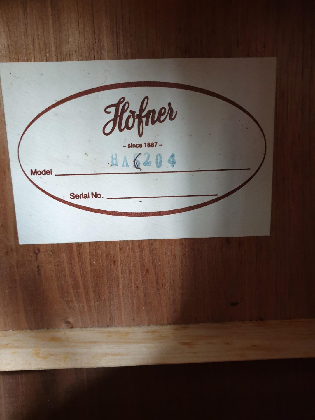 H FNER HAC 204 1 4 CLASSICAL GUITAR