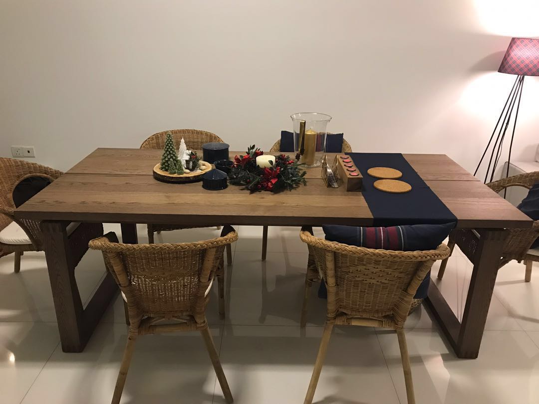 Table Ikea Morbylanga Furniture Tables Chairs On Carousell