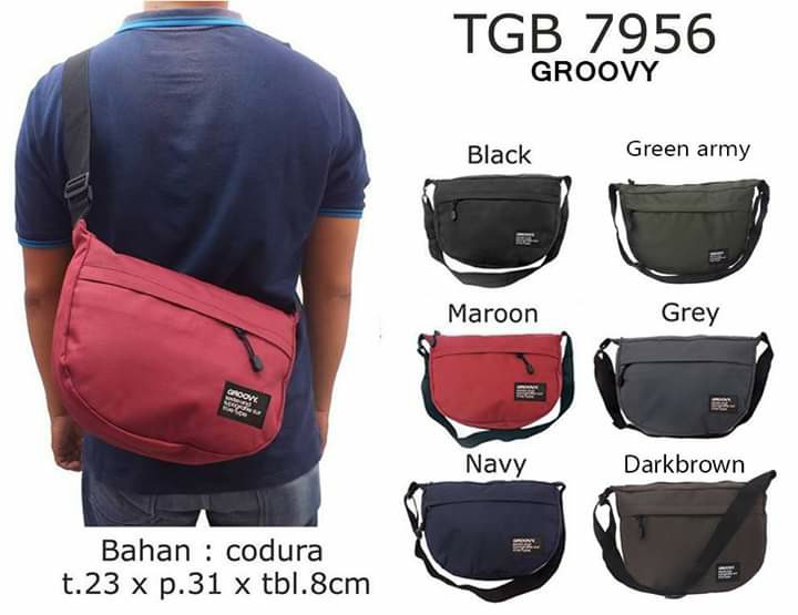 Tas Selempang Waist Bag Groovy