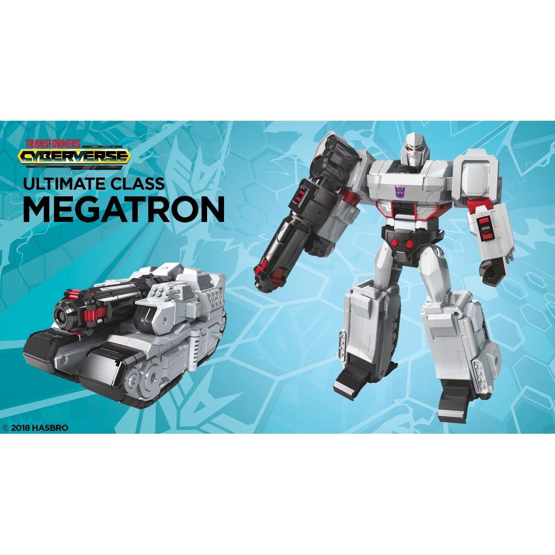 Transformers Megatron Cyberverse Action Attackers Ultimate Class Toys Games Bricks Figurines On Carousell