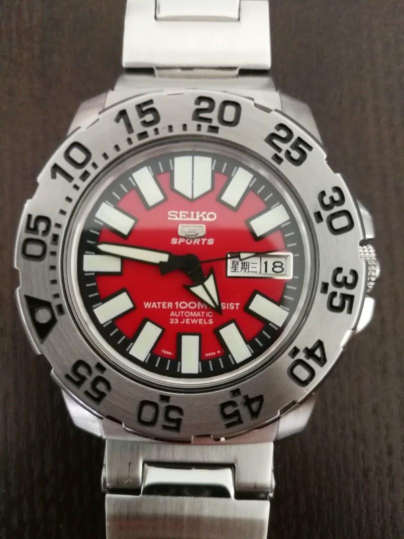 seiko 5 monster