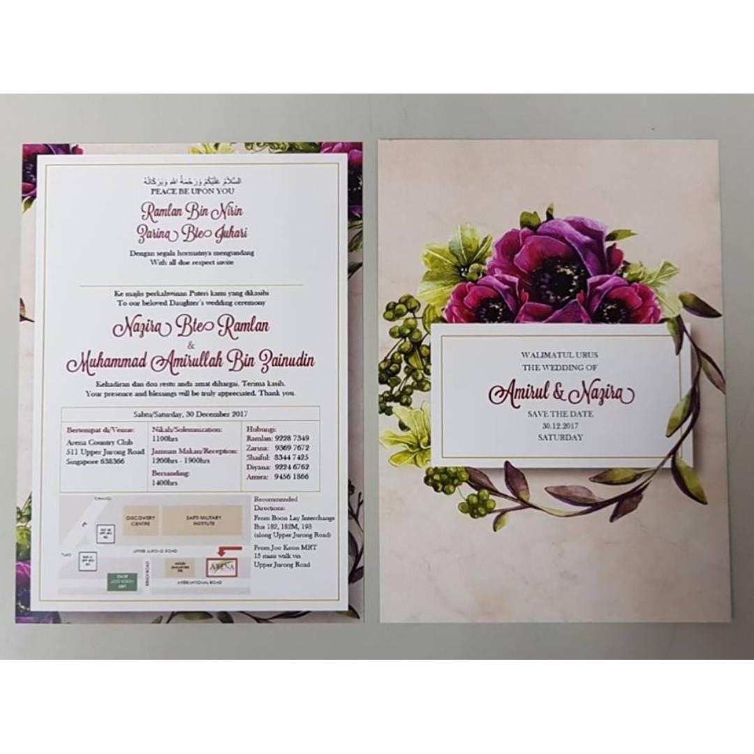 wedding cards print near me
